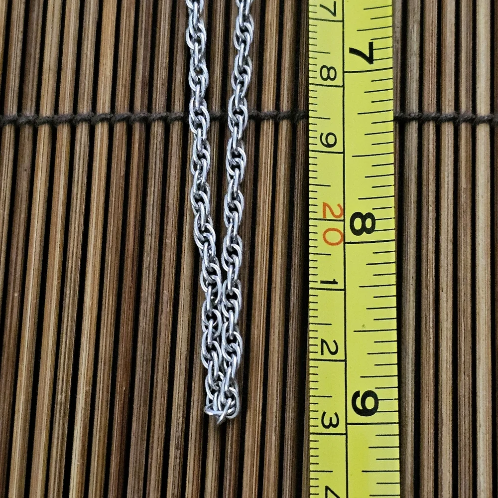 Sterling Silver Chain Necklace (Vintage) - Picture 8 of 10